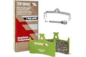 TOP BRAKE Pastiglie freno a disco compatibili con Hope Tech E4, M4, RX4+, RX4 SH, Stealth Race Evo E4 | MTB, eMTB, Downhill, Trail, All mountain, Cycling, Cross Country(XC), Racing Race/Ciclismo