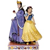 Enesco Jim Shore Disney Traditions Pamuk Prenses & K&ouml;t&uuml; Krali&ccedil;e Fig&uuml;r&uuml; 8008067, 21 cm, &Ccedil;ok Renkli