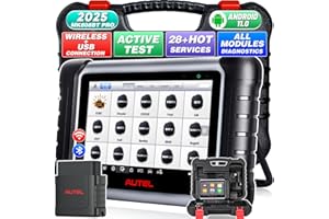 Autel MaxiCOM MK808BT PRO: 2025 Dwukierunkowe Narzędzie Diagnostyczne jako MK900 MK900BT MK808BT, BT Ver of MK808S MX808S MK808, 3K+ Aktywne Testy, 28+ Usług, Pełna Diagnostyka Systemu, Współp z BT506