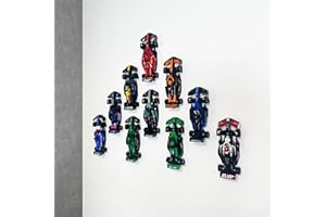 Brick Nest Supporto da parete compatibile con auto F1 Speed Champions Race (10 supporti)