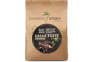 ROH | BAMBOO STORY | Kakaomasse | Kakaochips | Criollo | 100% Peruanishes | Bio | 1.8 Kg