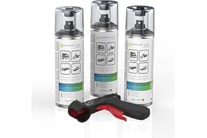 AUPROTEC AUPROPAINT Gloss Lacquer Spray Paint Black Gloss 400 ml