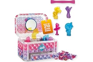 Vtech Mosaic Magic Lights Schmuckkästchen – Personalisierbarer Schmuckkasten mit Mosaiksteinen – Mit Musik, Lichteffekten und 4 Figuren wie Einhorn oder Ballerina – Für Kinder von 5-9 Jahren