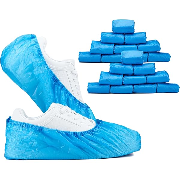 1000 Pezzi Copriscarpe Monouso In CPE EQUAL PROTECTION 6001602 - Foto 9