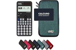 Casio fx-810DE CW ClassWiz inkl. WYNGS Schutztasche Türkis - Wissenschaftlicher Taschenrechner - Basic Set