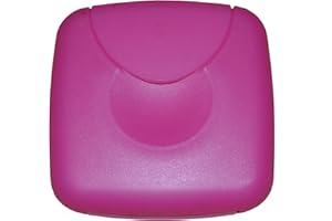 CHARMATE Tampon Aufbewahrung/Tampon Box/Dose für Tampons, Kondome oder Pflaster - Binden und Slipeinlagen (Pink)
