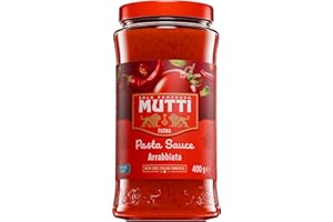 Mutti Pasta Sauce Pizzutello Tomato with Calabrian Chilli 400 g (Pack of 6)