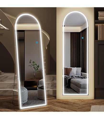 Badkamerspiegel met LED Verlichting en Make Up Spiegel met Touch en Dimbaar in 3 standen 80