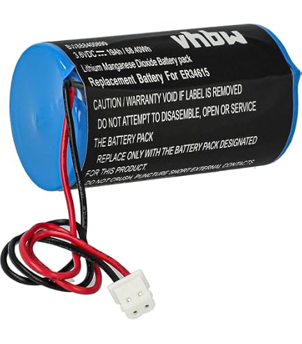 Pile Pour Siemens VDO DTCO 1381 - 1200mAh 3,6V Li-SOCl2 - Modèle Vhbw, Neuve, Livraison 1 Pièce