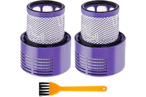 CHOKMAX Ersatzfilter für Dyson V10 Cyclone Series, Absolute, Animal, Total Clean, Motörhead, SV12, Ersetzen Sie Teil #969082-01, Waschbare und wiederverwendbare kabellose Staubsauger