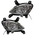 K D Halogen Fog Lamp Set For Hyundai I10 With Bulb (Pair) 2010-2013 Type 2