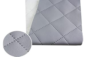 TUKAN-TEX Tissu en Cuir synthétique matelassé pour Meubles au mètre Tissu PU col.985