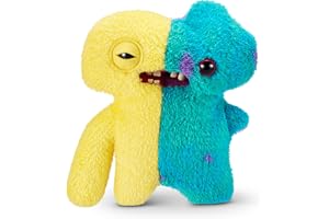 Fuggler Misfit Monsters Series 1 23 cm od ZURU, pluszowy Funny Ugly Monster (Squidgetooth McGoo - Yellow & Multi)