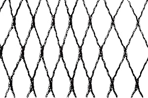 MAILLESTORE Filet Anti-Oiseaux - Maille de 15mm Noir 10m x 10m