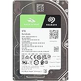 Seagate Barracuda interno HD de 15 mm, 5 TB, ST5000LM000, color