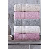 Zeynep Tekstil Range | 5'li 50x90 cm El&Y&uuml;z Havlu Seti