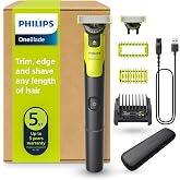 Philips OneBlade 360 Authentic Barber, Electric Facial &amp; Body Shaver &amp; Trimmer Connected, 360 Blade, Original Blade, 5in1 Adj