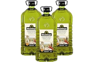 OLEOESTEPA - Aceite de Oliva Virgen Extra - Garrafas - Pack 3 x 3L