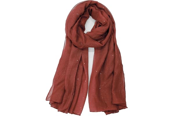 Van Der Rich ® - Echarpe Paillette Foulard Doux - Femme