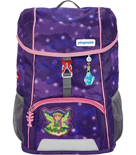 Schneiders Kinderrucksack Berry Bubble – 11 Liter, 3 Fächer, Wasserabweisend, Mit Pailletten-Anhänger