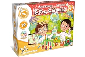 Science4you Mi Primer Kit de Ciencias para Niños 4+ Años - Kit Cientifico, Juego + 26 Experimentos y Manualidades: Laboratorio de Colores y más, Juegos, Juguetes y Regalos para Niños 4 5 6 7 Años