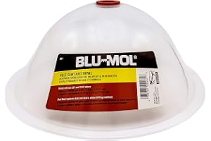 Disston E0215000 Blu-Mol RemGrit hålsåg tillbehör silikon dammskål, för installation av infällda lampor och fungerar med alla