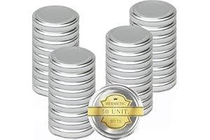 Espirito Rebelde Tappi metallici universali 53 mm argento - 50 unità: coperchi per barattoli di conserve e marmellata, coperchio universale, coperchio di ricambio