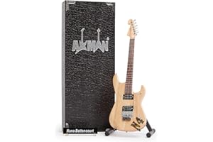 AXMAN Nuno Bettencourt - Chitarra in miniatura - Regali musicali - Ornamento fatto a mano