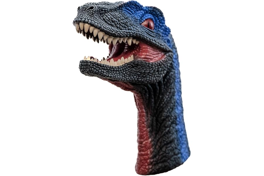 Wild Thingz Hand Puppet - Velociraptor, medium