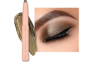 Oulac Twist-Up Eyeshadow Pencil – Waterproof Creamy Stick Blendable Texture, Vegan & Cruelty-Free Eye Makeup, 1.25g, 03 Sweet and Sour