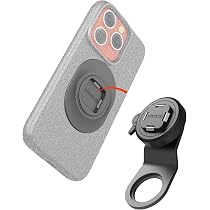 Supporto Per Telefono Per Moto E Bici – Attacco Manubrio Con Ammortizzatore In Silicone, Sgancio Rapido A Una Mano, Compatibile Con Smartphone Da 4.7 A 7.2 Pollici