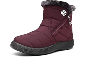 Gaatpot Damen Winterstiefel Wasserdicht Warm gefütterte Schneestiefel Winterschuhe Winter Kurzschaft Stiefel Boots Schuhe