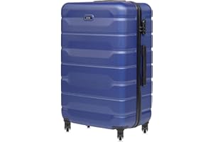 OCHNIK Valise Grande | Matire : ABS | Taille : L | Dimensions : 76 49 29 cm | Capacit : 94 litres | 4 Roues | Bleu