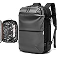 BlackVoyage Vacuum Seal Compression Travel Backpack 60L Expandable Airback Electric Vacpack Pump Water Resistant TSA Lock