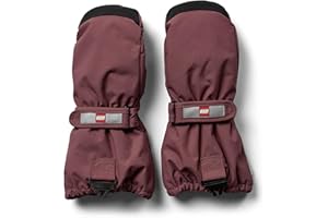 KABOOKI LEGO LWATLIN 706-Fäustlinge mit Membran Rękawice, Light Bordeaux, Normalna dla dzieci Unisex, Światło Bordeaux, rozmiar uniwersalny