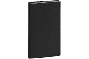 Exacompta 174721E - Agenda quinzainier de poche SL 17 Barbara - 9 x 17,5 cm - Janvier à décembre 2026 - Coloris noir