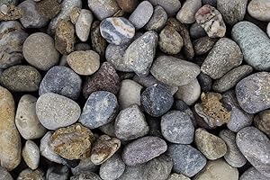 Gravier de Montagne 15-25 mm gravillons décoratifs Sac de 25 kg gravillons Gabion Remplissage décoration Jardin