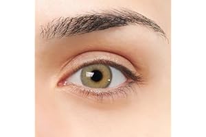 LENTES DE CONTACTO VIP Lentillas de Contacto Color Verde Duración 1 Año + Kit de Accesorios Color Barcelona VIP (2 Piezas) Con Aro de Definición