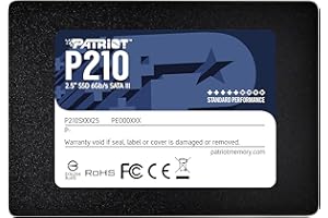 PATRIOT MEMORY Patriot P210 SSD 128GB SATA III Disco Sólido Interno 2.5" - P210S128G25
