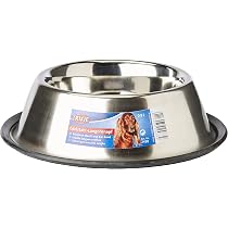 Ciotola Per Cani Trixie Con Orecchie Lunghe - Acciaio Inox, Plastica, 15 Cm, 0.9L - Foto 9