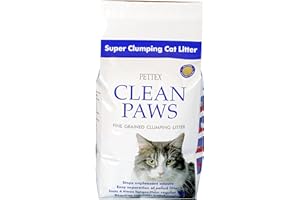 Pettex Clean Paws Microgranule Super Clumping Ultra Cat Litter 5 Kg