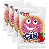 Eti Cin &Ccedil;ilekli Bisk&uuml;vi 25 g x 36 Adet (4 paketi)