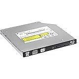 Hitachi-LG BU40N Internal UHD Blu-Ray/DVD Drive/Burner, Slim 9.5 mm Rewriter for Laptop, Desktop PC, Windows 10 Compatible, U
