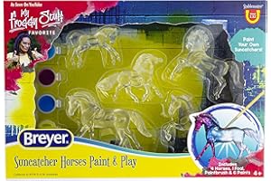Breyer Horses Stablemates Suncatcher Horses Craft Set | 5 Piece Set | 1:32 Scale | Model #4237, Various