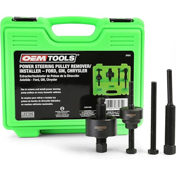 Powerbuilt 30-Piece Alternator Pulley Puller & Installer Kit – For ADP Removal On Most Car Brands