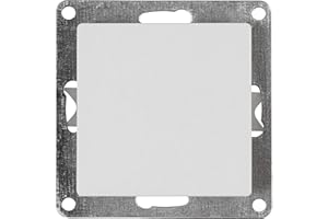 MC POWER - Interruptor de conmutación | CUP | 250 V ~/10A, UP, blanco, pulido