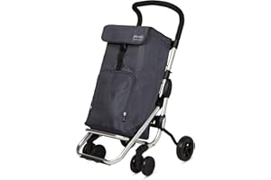 Playmarket Playcare. Carro de la Compra con Manillar ergonomico Regulable. Ruedas Delanteras giratorias. Capacidad 39,5L