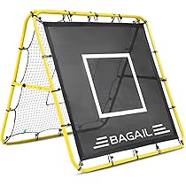 Rete Da Calcio Rebounder HOMCOM - Pieghevole, Con Bersaglio, Altezza E Angolo Regolabile - 123x73cm - Foto 7