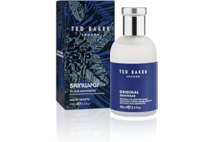 Ted Baker Skinwear EDT, drzewno-męski zapach, pikantne nuty głowy limonki, bergamont i cytryny z nutami bazy drzewa sandałowego, bursztynu i cedru, 100ml
