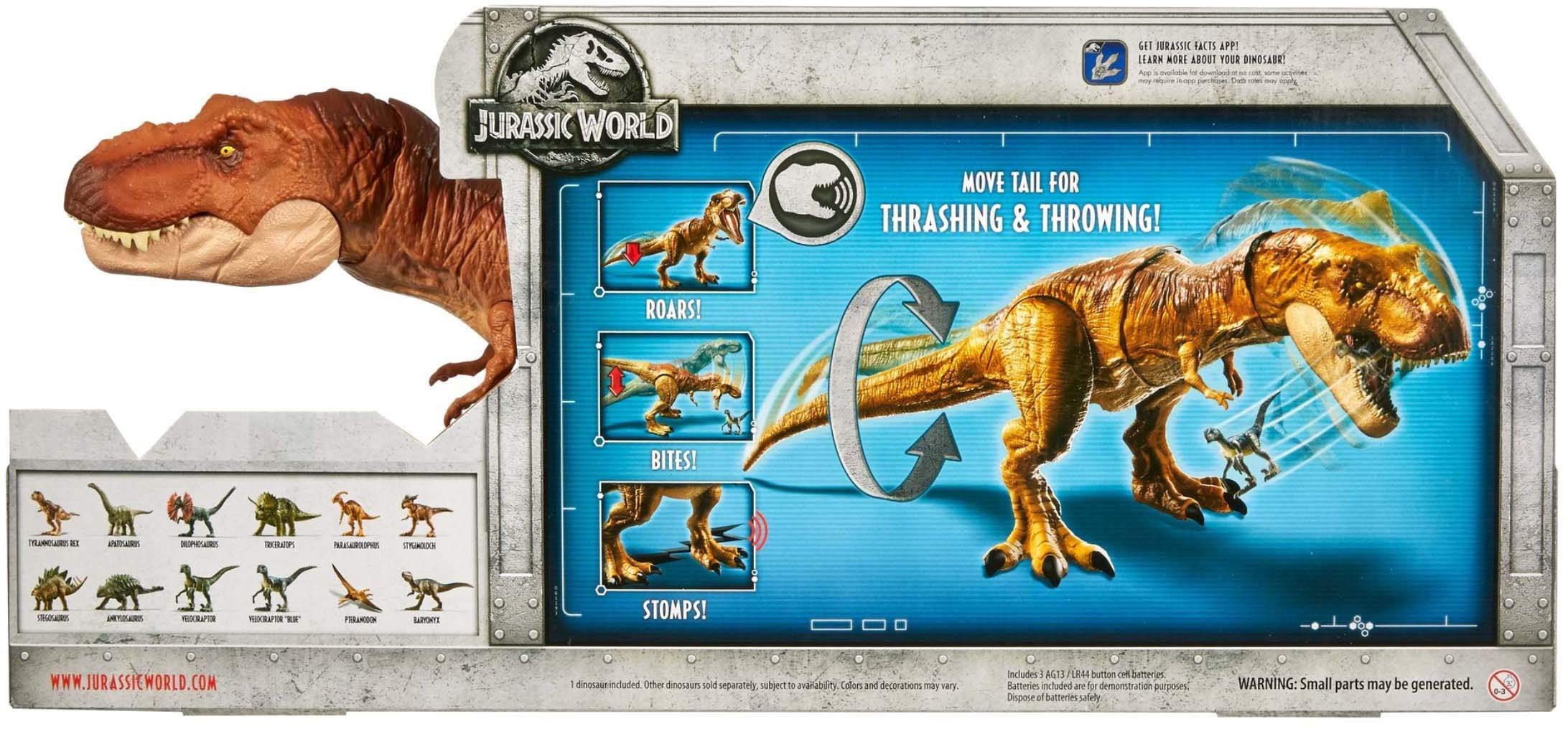 jurassic world superataque tyrannosaurus rex